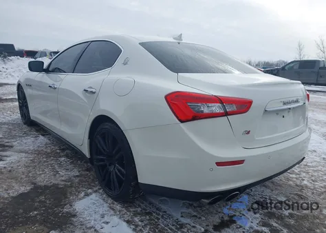 2015 Maserati Ghibli S Q4 from USA, damaged, VIN ZAM57RTA4F1159158